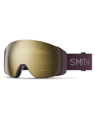 Ochelari snowboard/ski Smith optics 4D mag  Mystic ChromaPop Sun Black Gold Mirror