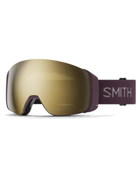 Ochelari snowboard/ski Smith optics 4D mag  Mystic ChromaPop Sun Black Gold Mirror