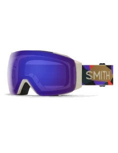 Ochelari snowboard/ski Smith optics IO mag Chalk Paper Cuts ChromaPop Everyday Violet Mirror