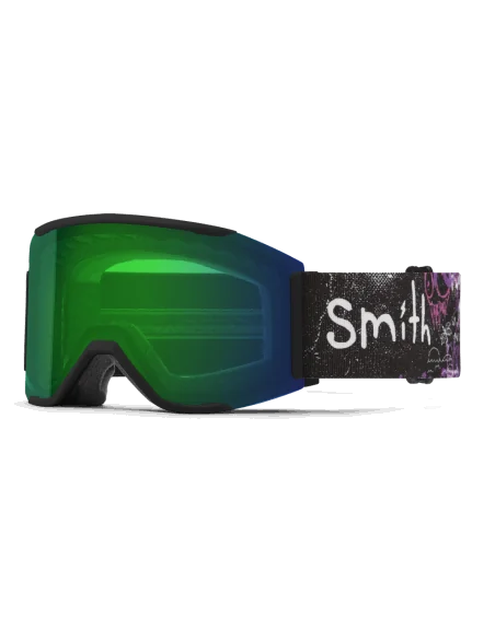 Ochelari snowboard/ski Smith optics Squad mag Dylan Siggars ChromaPop Everyday Green Mirror