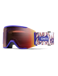 Ochelari snowboard/ski Smith optics Squad mag Ultraviolet Peaking ChromaPop Pro Photochromic Red Mirror