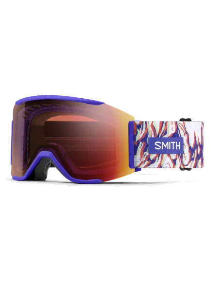 Ochelari snowboard/ski Smith optics Squad mag Ultraviolet Peaking ChromaPop Pro Photochromic Red Mirror