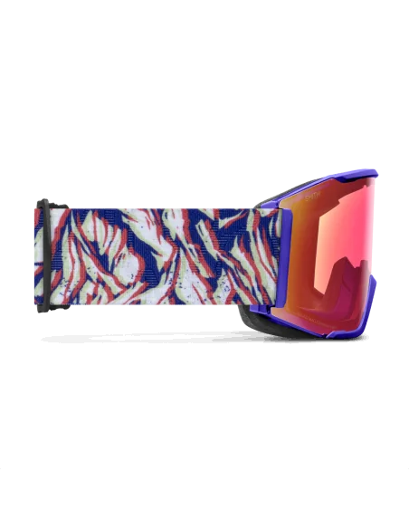 Ochelari snowboard/ski Smith optics Squad mag Ultraviolet Peaking ChromaPop Pro Photochromic Red Mirror