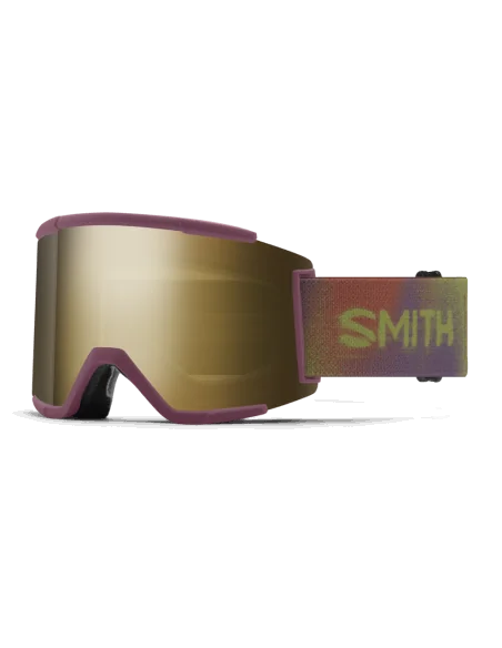 Ochelari snowboard/ski Smith optics Squad XL Sprayer ChromaPop Sun Black Gold Mirror