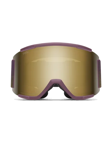 Ochelari snowboard/ski Smith optics Squad XL Sprayer ChromaPop Sun Black Gold Mirror