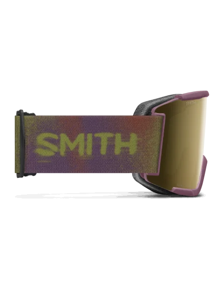 Ochelari snowboard/ski Smith optics Squad XL Sprayer ChromaPop Sun Black Gold Mirror