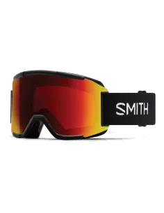 Ochelari snowboard/ski Smith optics Squad Black ChromaPop Sun Red Mirror
