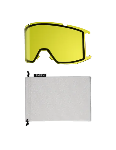 Ochelari snowboard/ski Smith optics Squad Black ChromaPop Sun Red Mirror