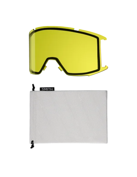 Ochelari snowboard/ski Smith optics Squad Black ChromaPop Sun Red Mirror