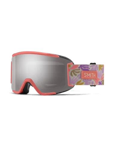 Ochelari snowboard/ski Smith optics S Flare Flora ChromaPop Sun Platinum Mirror