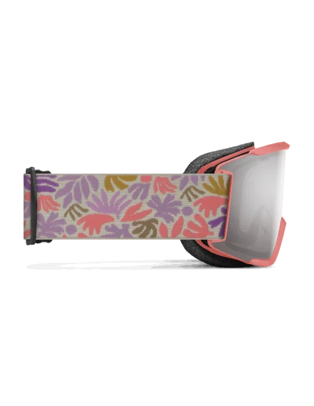 Ochelari snowboard/ski Smith optics S Flare Flora ChromaPop Sun Platinum Mirror