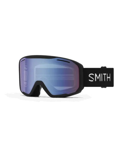 Ochelari snowboard/ski Smith optics Blazer Black Blue Sensor Mirror