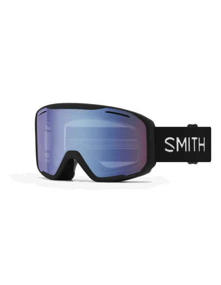 Ochelari snowboard/ski Smith optics Blazer Black Blue Sensor Mirror