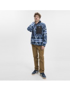 Jacheta/Fleece hydroponic rumble blue navajo 2