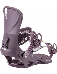 Legaturi snowboard nitro fate  plum 2
