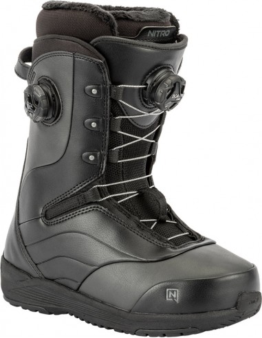 Boot snowboard nitro crown boa black