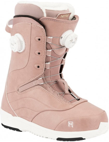 Boot snowboard nitro crown boa rose