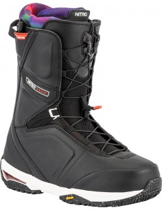 Boot snowboard team tls black tie/dye