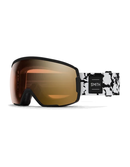 Ochelari snowboard/ski Smith Optics Proxy black /marble  c.p pro photochromatic gold mirror