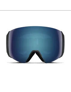Ochelari snowboard/ski Smith optics 4D mag XL Black sun blue mirror 2