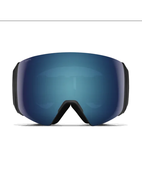 Ochelari snowboard/ski Smith optics 4D mag XL Black sun blue mirror