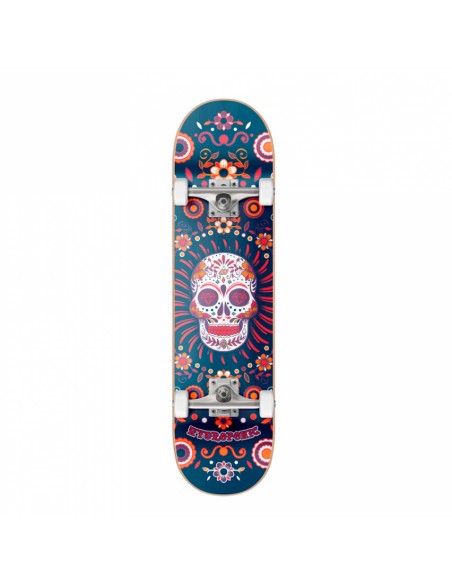 Skate complet Hydroponic mexican skull blue