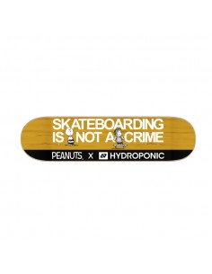 Placa skateboard Hydroponic peanuts collab  not a crime...