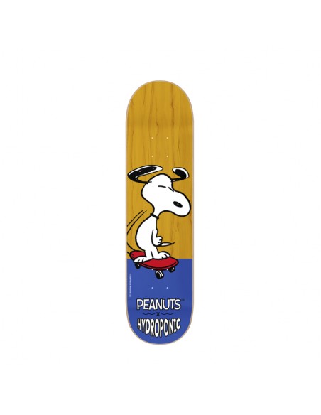 Placa skateboard Hydroponic peanuts collab  skate yellow