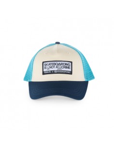 Sapca hydroponic pe crime white blue