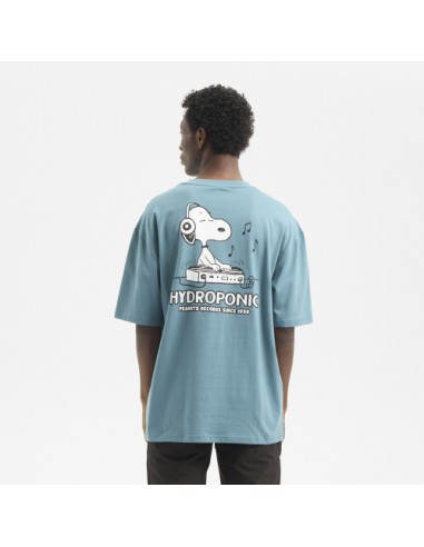 Tricou hydroponic pe dj teal