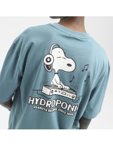 Tricou hydroponic pe dj teal