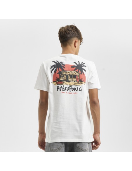 Tricou hydroponic cabana white