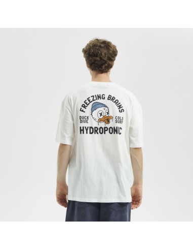 Tricou hydroponic duck white