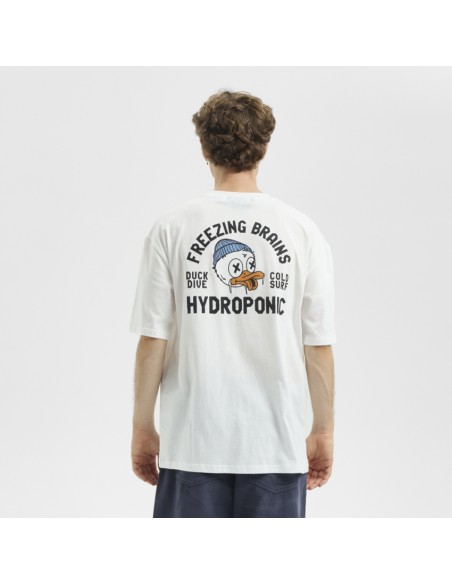 Tricou hydroponic duck white