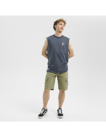 Maiou hydroponic big wave dusty navy