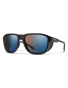 Ochelari soare smith optics embark matte black  chromaPop glacier photochromic popper blue mirror