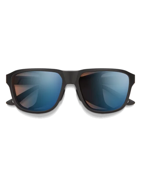 Ochelari soare smith optics embark matte black  chromaPop glacier photochromic popper blue mirror