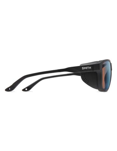 Ochelari soare smith optics embark matte black  chromaPop glacier photochromic popper blue mirror