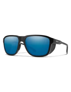 Ochelari soare smith optics embark matte black chromaPop glass polarized blue mirror