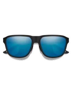 Ochelari soare smith optics embark matte black chromaPop glass polarized blue mirror 2