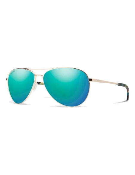 Ochelari soare smith optics langley 2 Gold | ChromaPop Polarized Opal Mirror