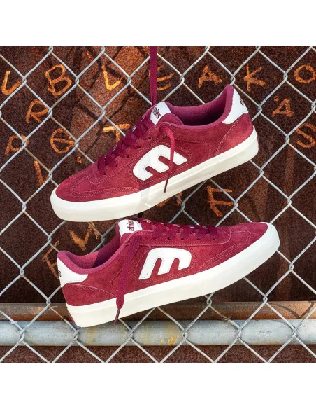 Papuci Etnies locut vulc red/white