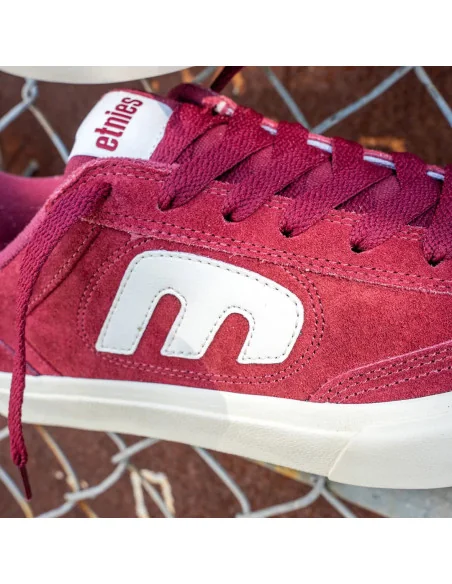 Papuci Etnies locut vulc red/white