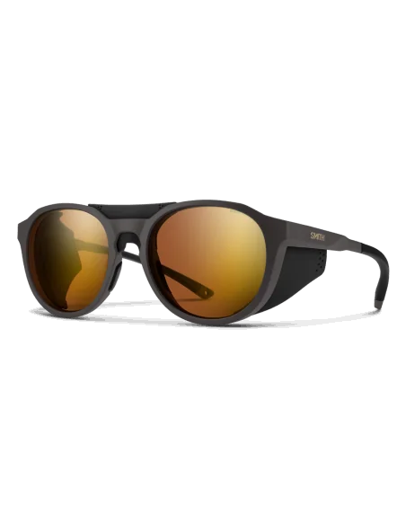 Ochelari soare smith optics venture matte gray chromapop glacier photochromic copper gold mirror