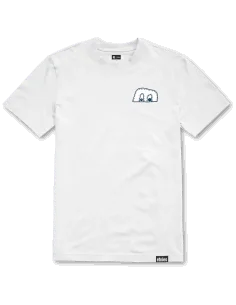 Tricou etnies fos tee white navy