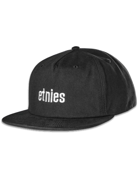Sapca etnies wordmark  black