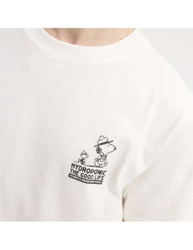Tricou hydroponic campfire white