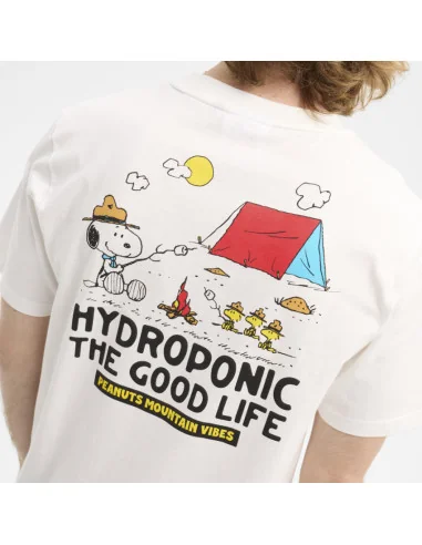 Tricou hydroponic campfire white