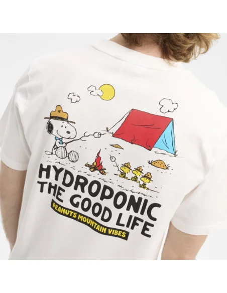 Tricou hydroponic campfire white