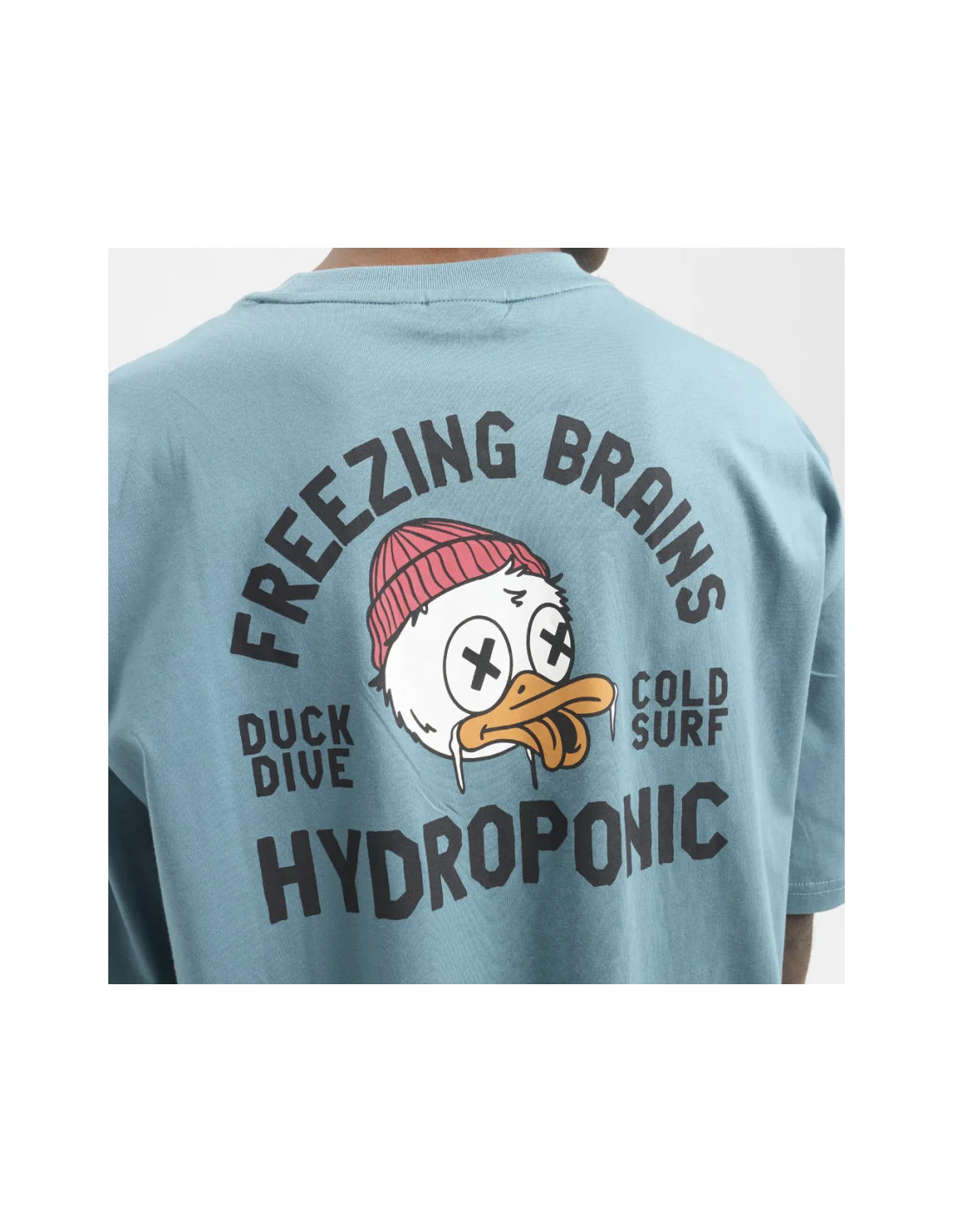 Tricou hydroponic duck teal - imagine 3
